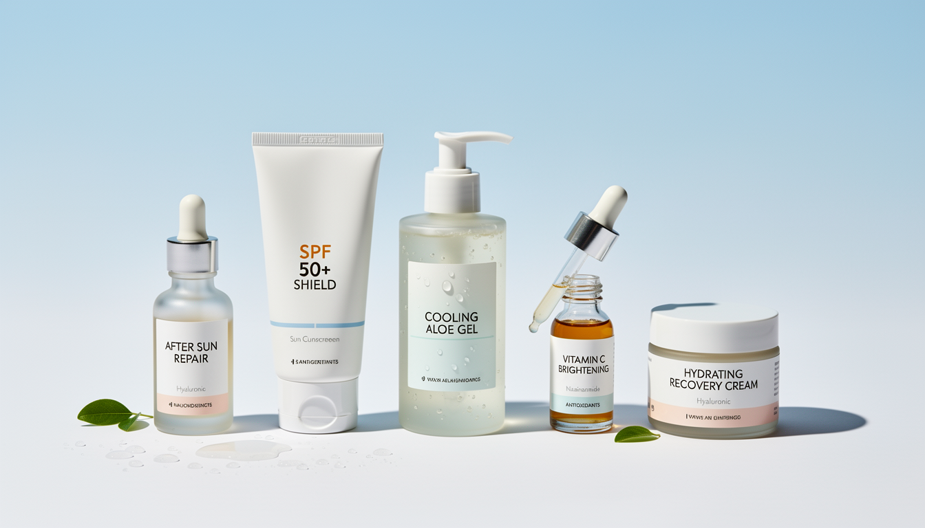 Featured image for Recommended 5 Products to Calm Sun-Exposed Skin